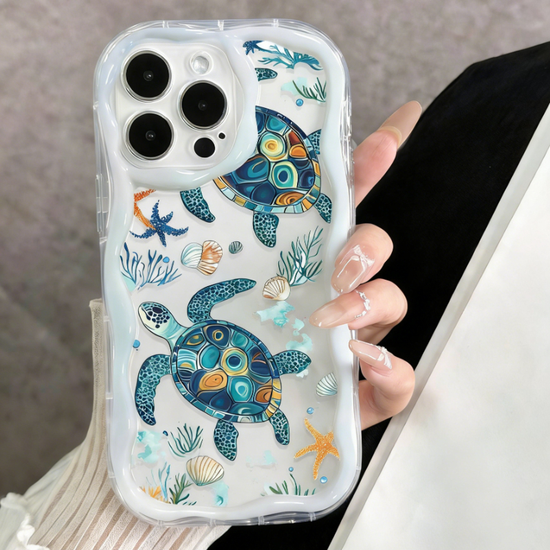 Fishing Boat Cover - Green Turtle Underwater World Pattern Phone