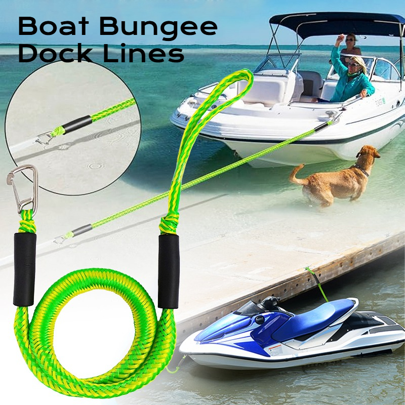 Fishing Boat Anchor - Boat Bungee Dock Line M8 Hook