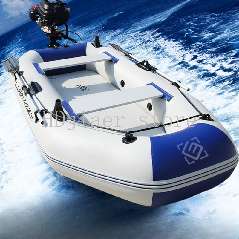 Fishing Boat Inflatable - Inflatable Boat with Hard Bottom Thickened