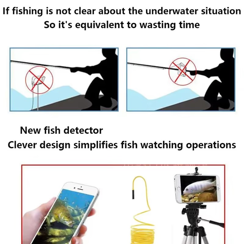Yellow Cable Fish Finder Sonar - Fishing Boat Depth Finder recensie en prijs