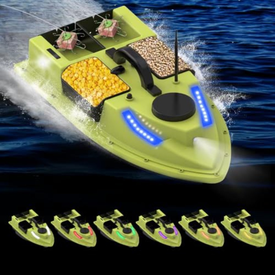 GPS RC Bait Boat for Fishing 5 - Fishing Boat Gps recensie en prijs