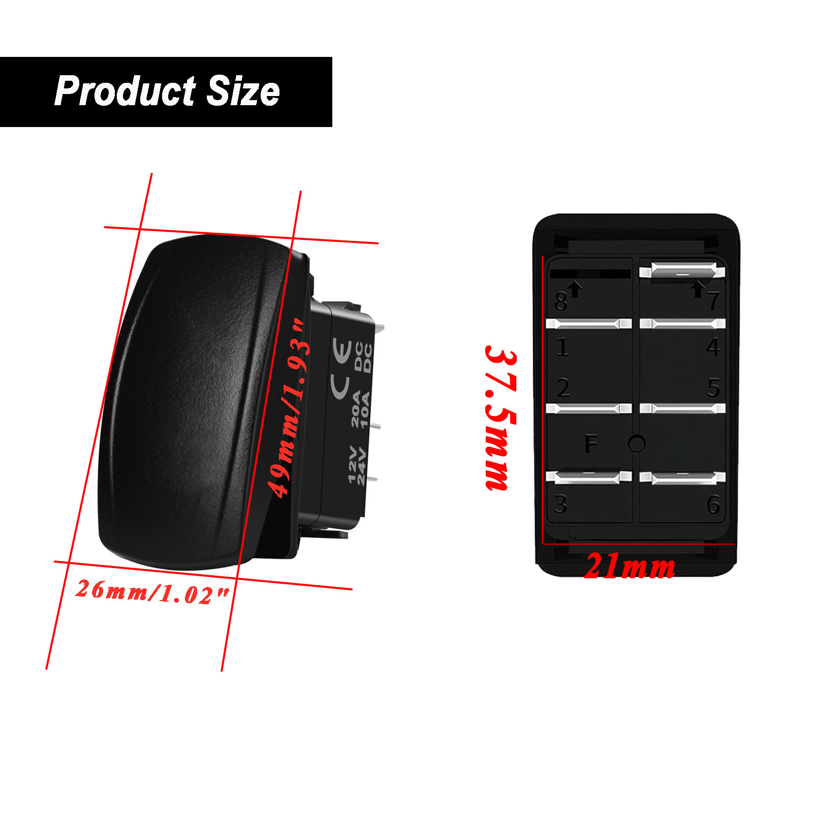 12V/24V Waterproof Backlit Mar - Fishing Boat Navigation Light recensie en prijs