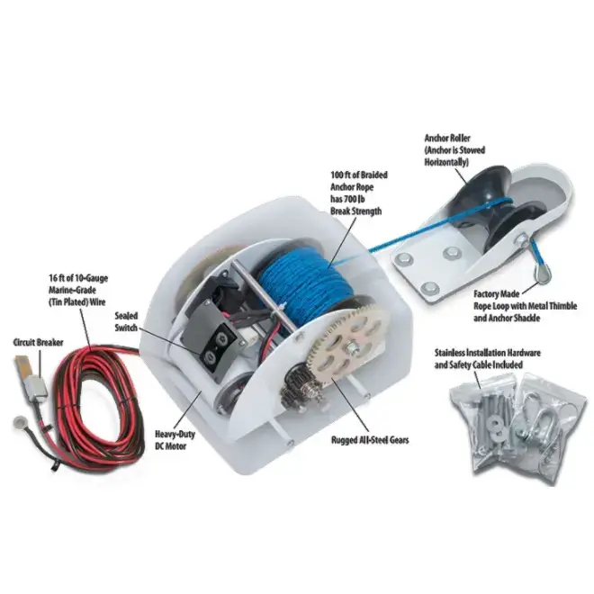 Factory Direct Sailboat Yacht  - Fishing Boat Anchor Winch recensie en prijs