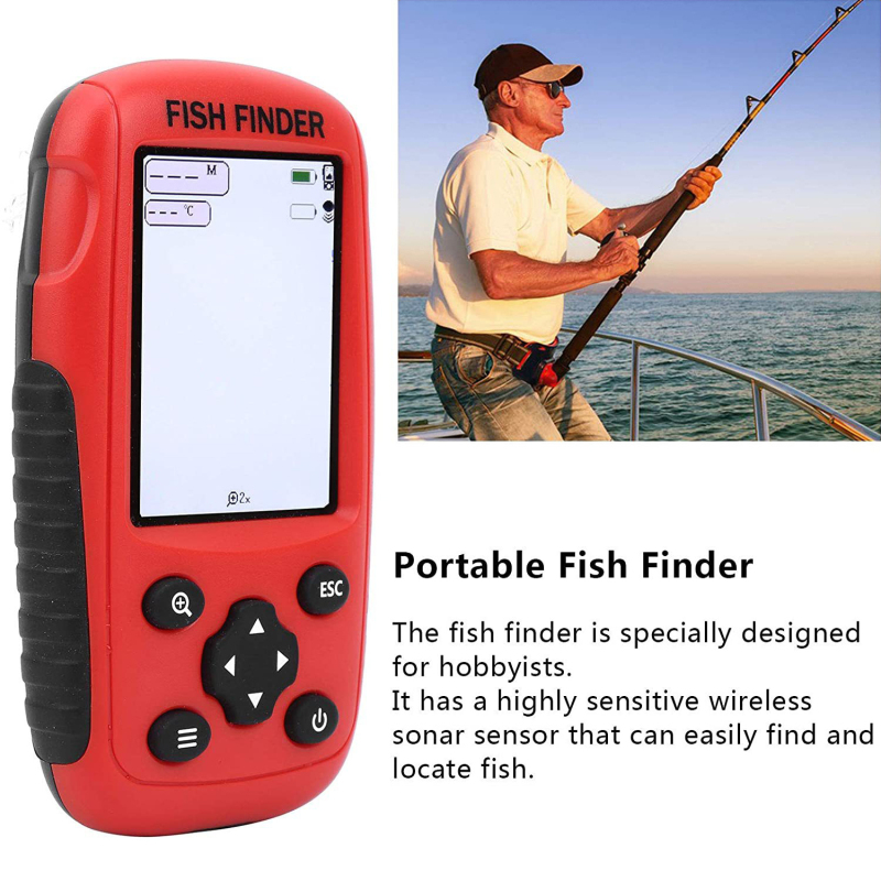 Fish finder wireless Wireless  - Fishing Boat Depth Finder recensie en prijs