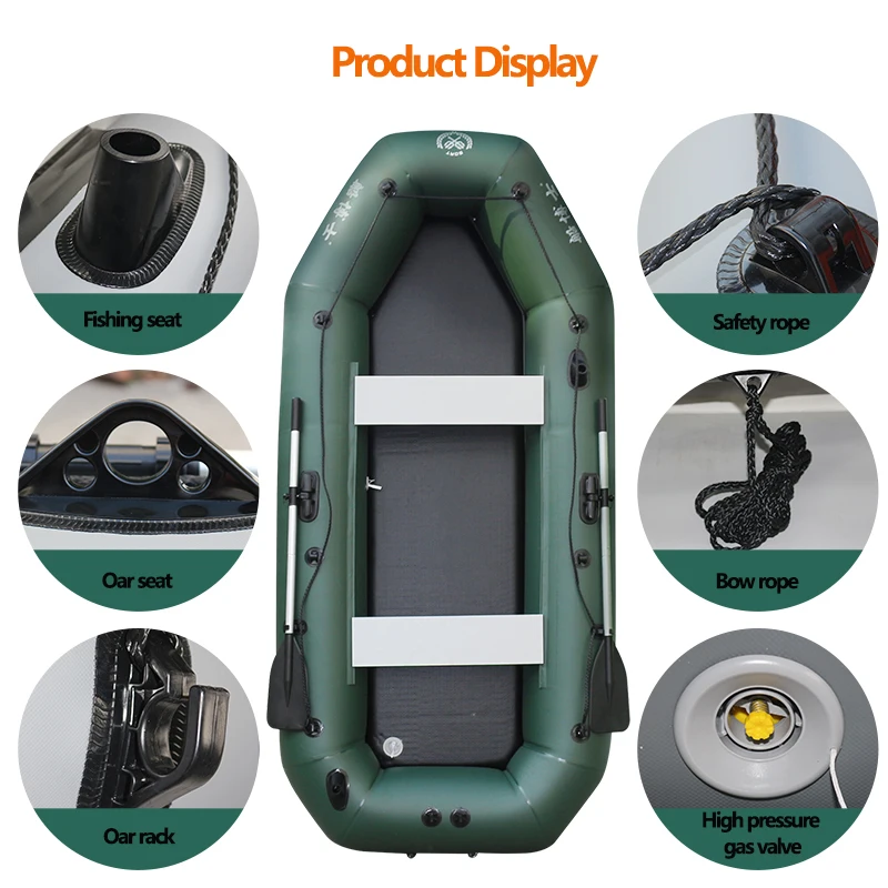 1.75~3.6m Green Fishing Kayak  - Fishing Boat Trailer recensie en prijs