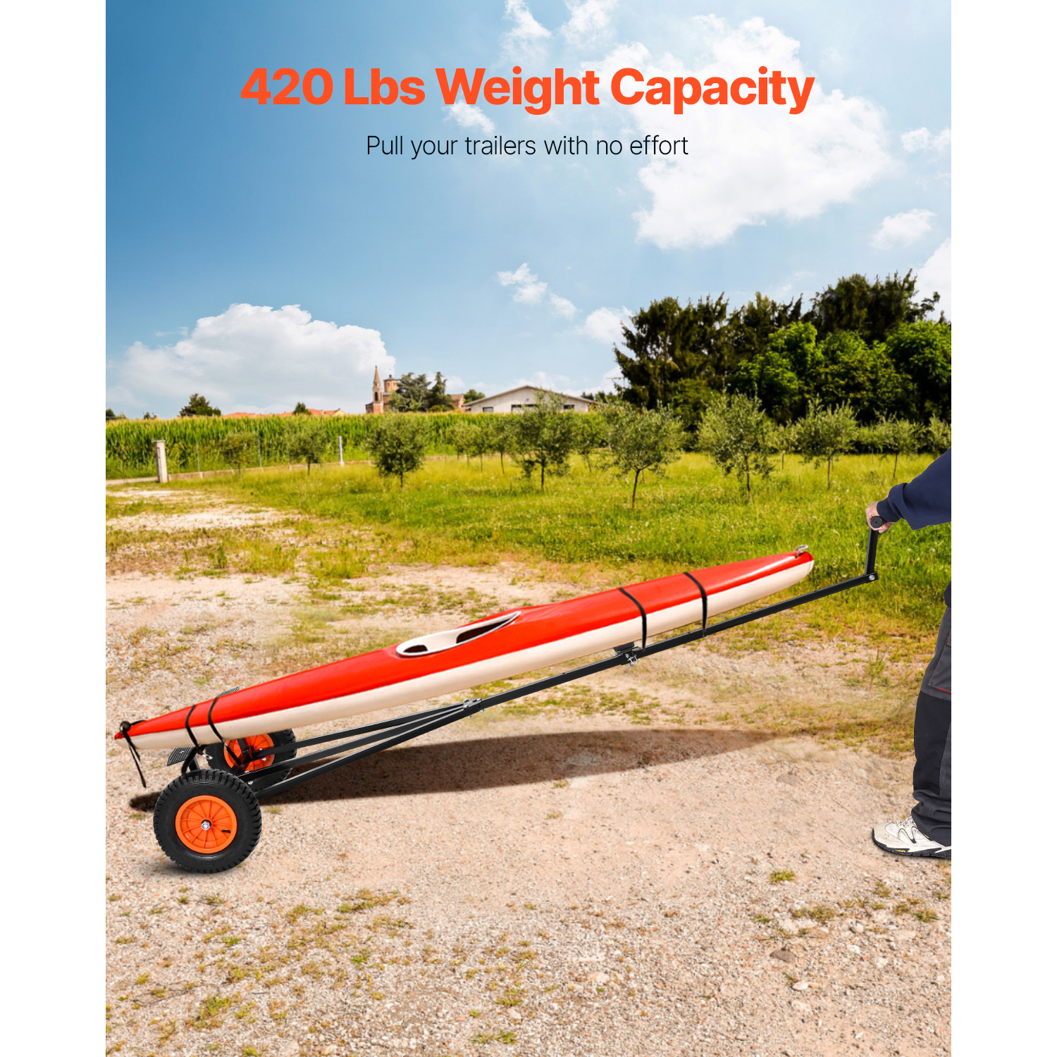 SucceBuy 420lbs Boat Trailer D - Fishing Boat Trailer recensie en prijs