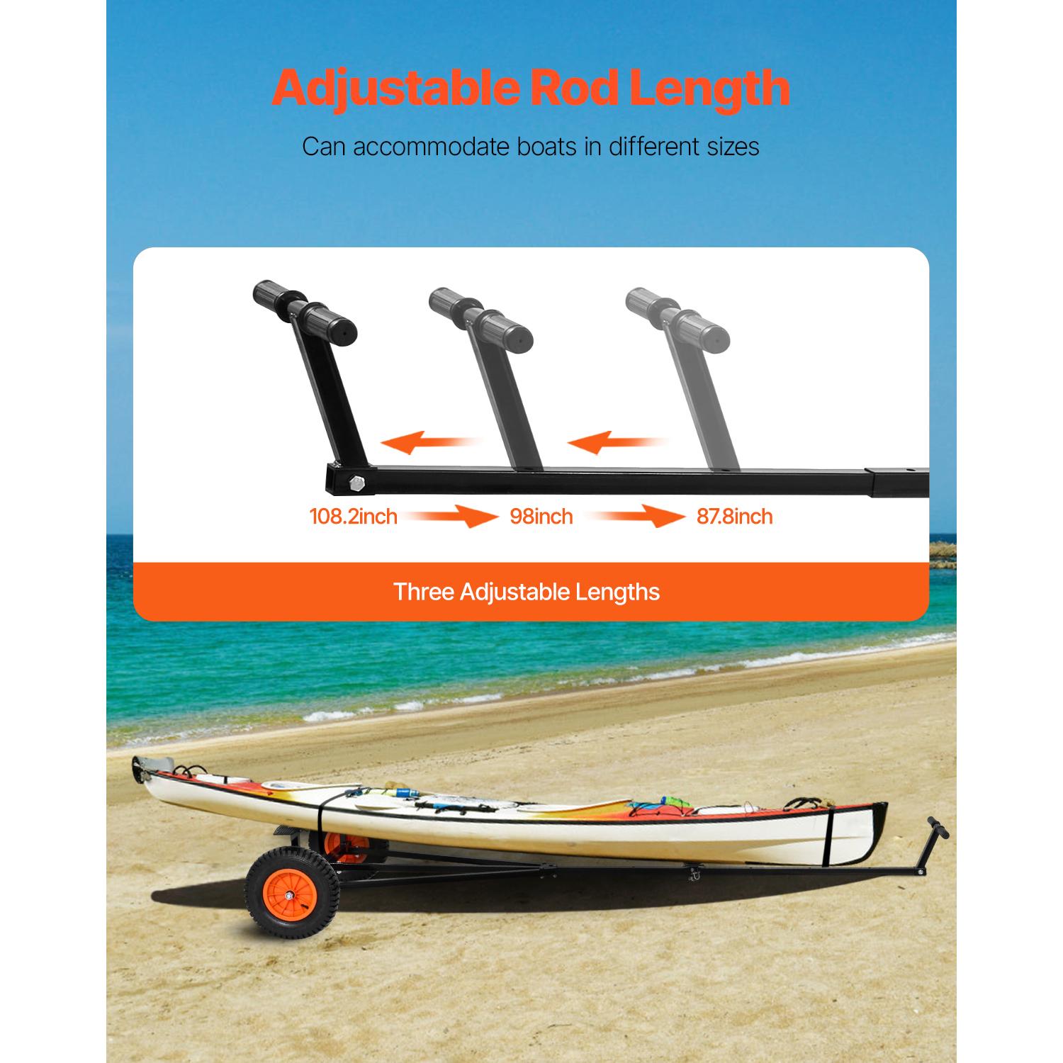 SucceBuy 420lbs Boat Trailer D - Fishing Boat Trailer recensie en prijs