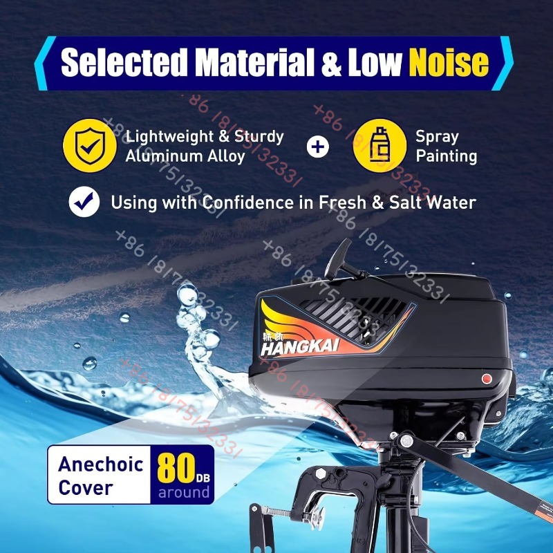 HANGKAI Outboard Motor, 3.6  2 - Fishing Boat Outboard Motor recensie en prijs