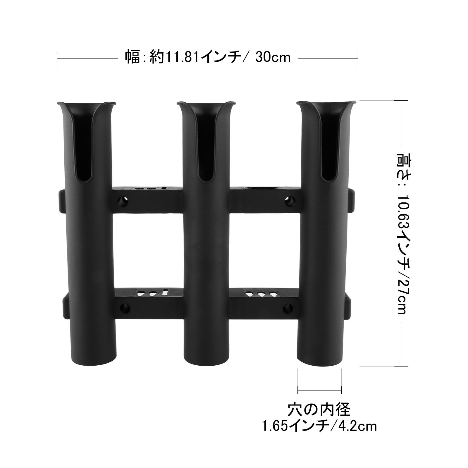 Black PP Fishing Rod Holder Ra - Fishing Boat Trailer recensie en prijs