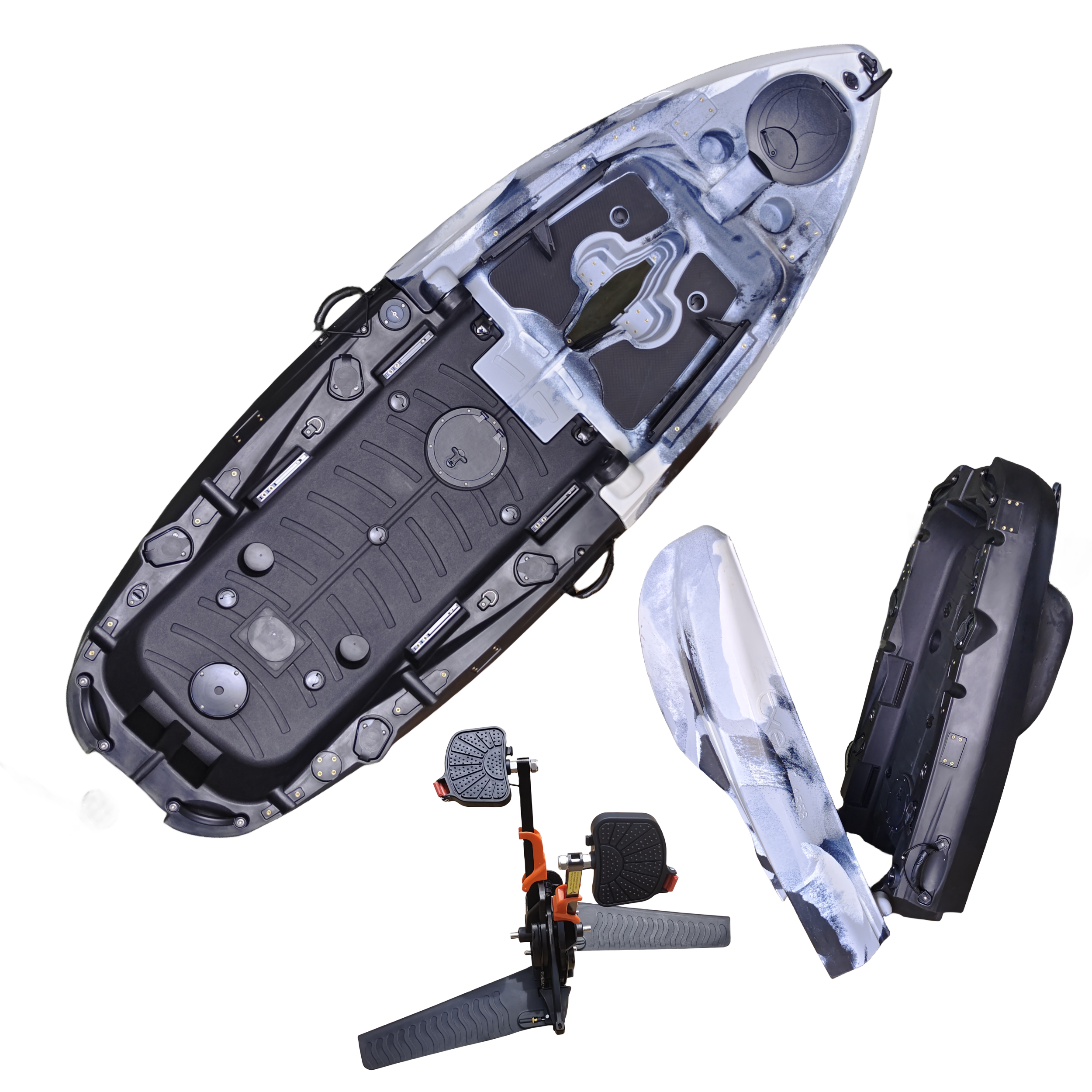 Plastic Kayak Pedal Kayak Fish - Fishing Boat Seat recensie en prijs