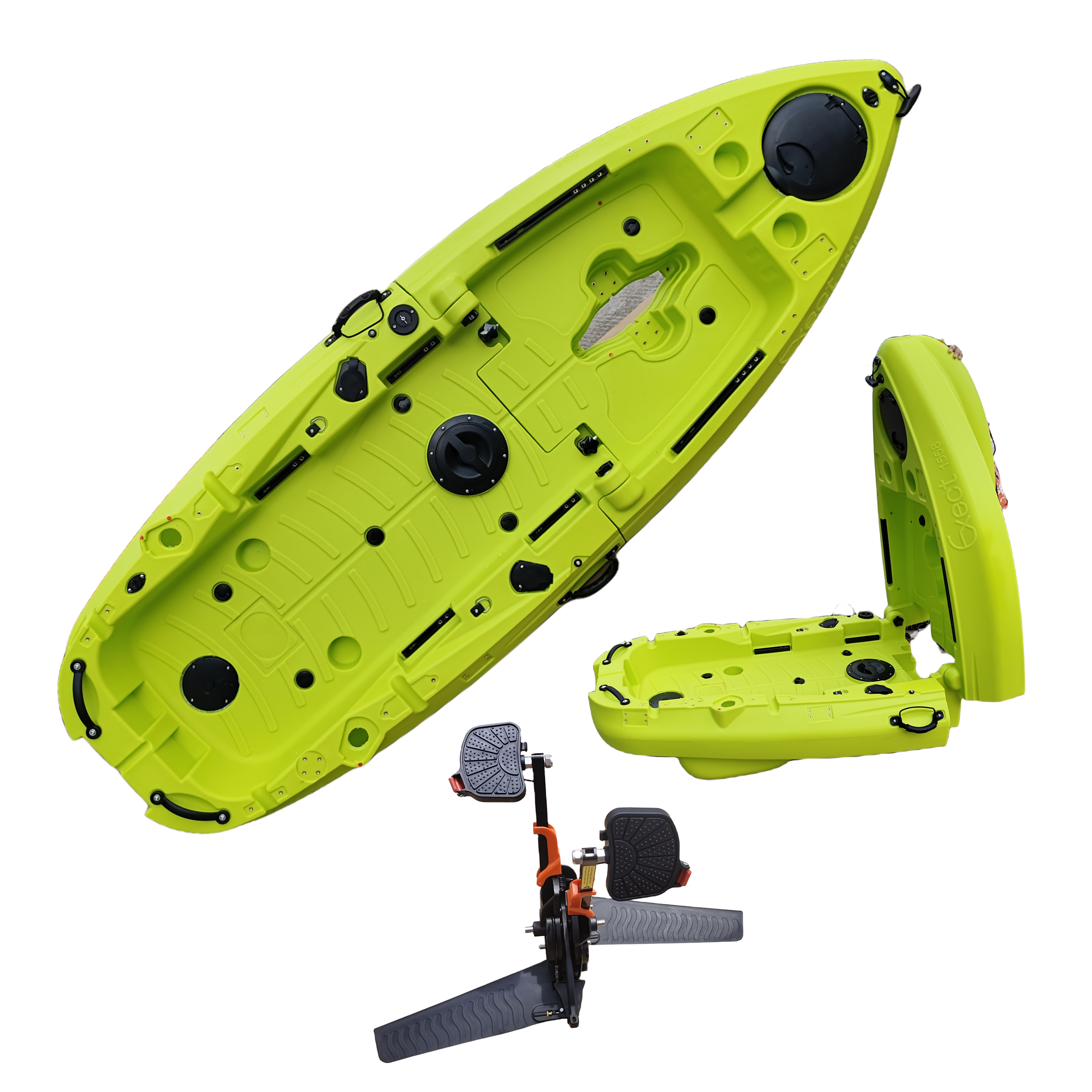 Plastic Kayak Pedal Kayak Fish - Fishing Boat Seat recensie en prijs