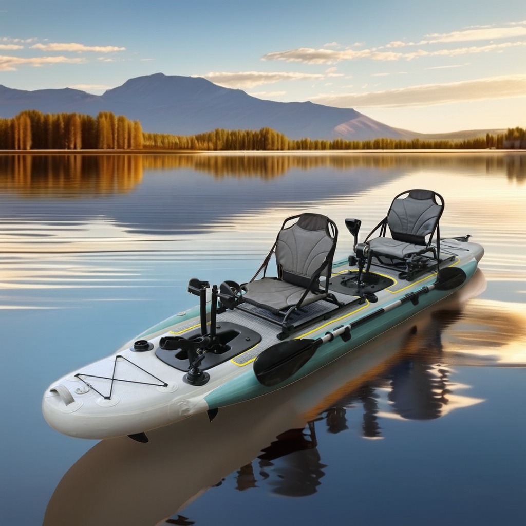 14ft Inflatable Fishing Canoe  - Fishing Boat Seat recensie en prijs