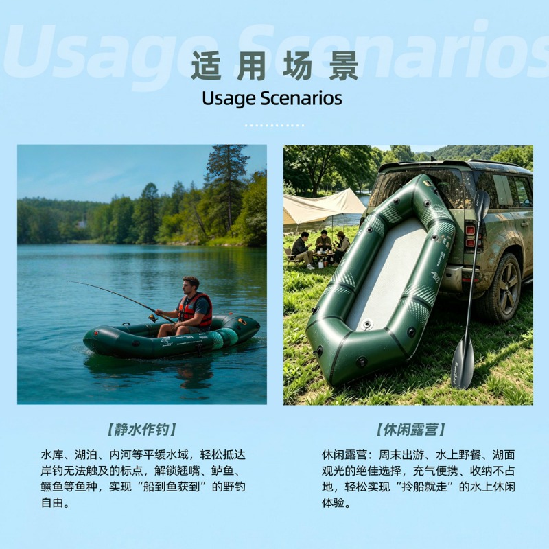 BLFst Fly Fishing Boat TPU Bac - Fishing Boat Inflatable recensie en prijs
