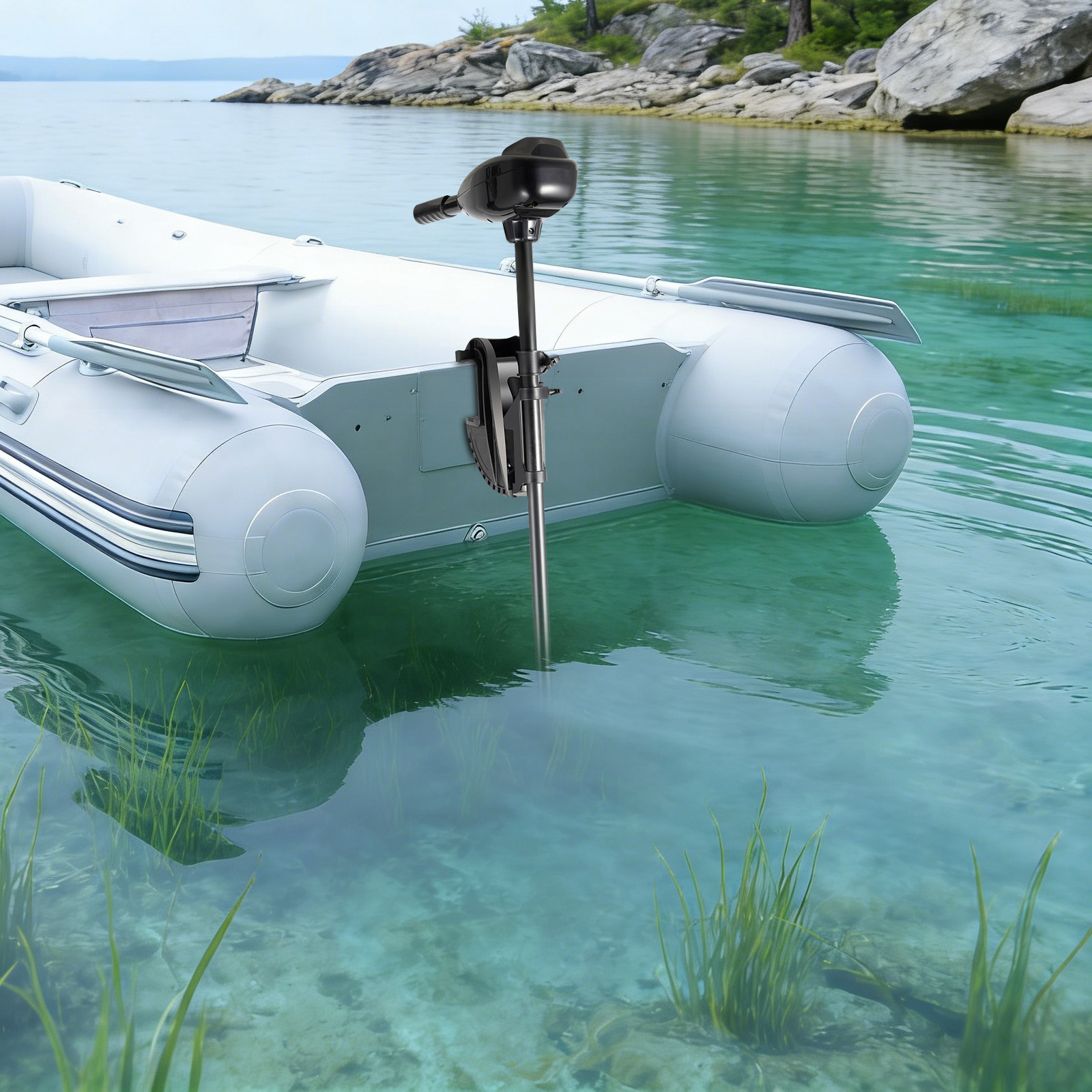 626W 12V Electric Trolling Out - Fishing Boat Outboard Motor recensie en prijs