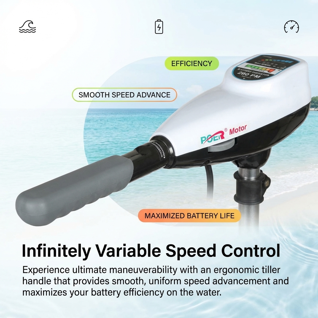 240LBS 300LBS High Thrust Brus - Fishing Boat Outboard Motor recensie en prijs