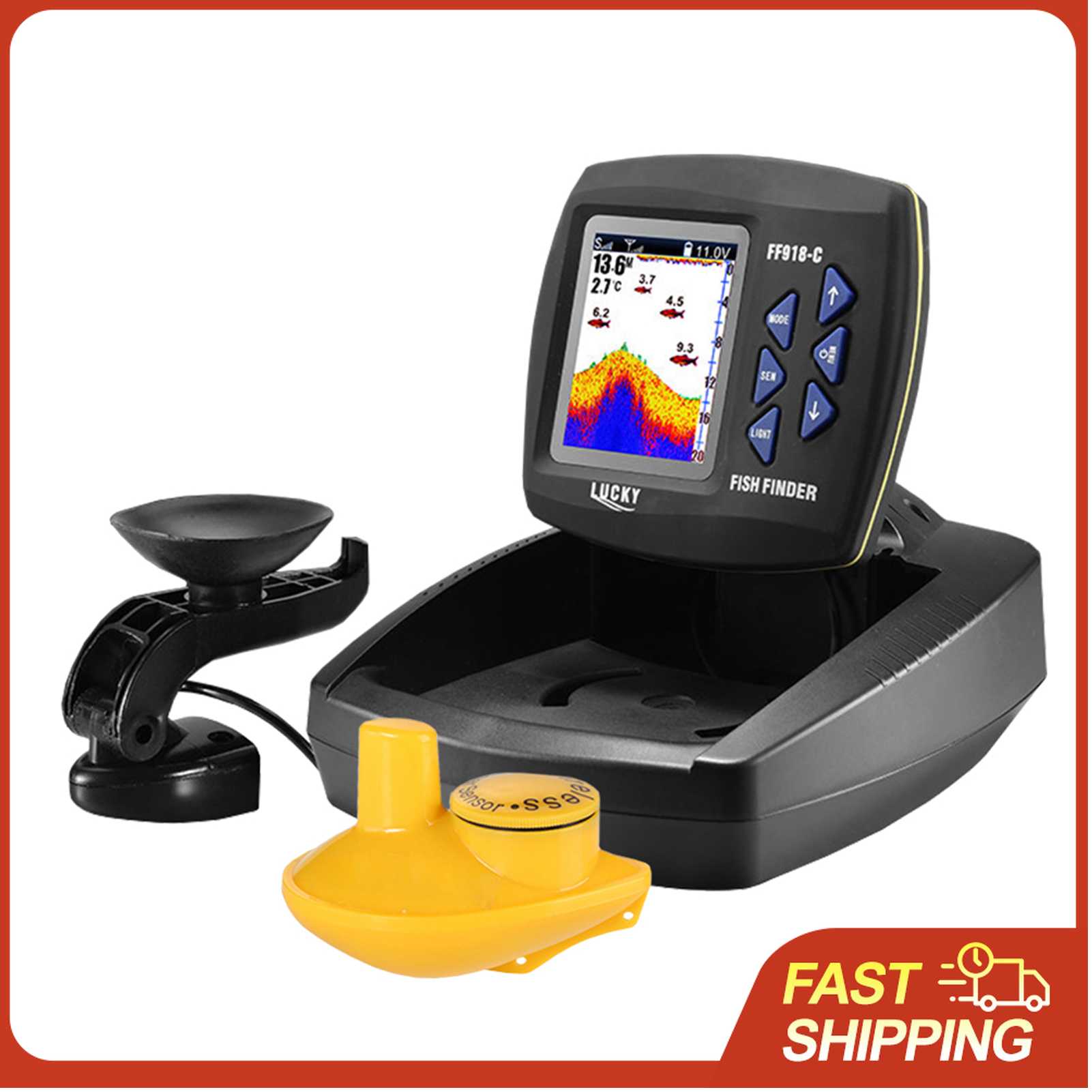 Portable Fish Finder Wireless  - Fishing Boat Depth Finder recensie en prijs
