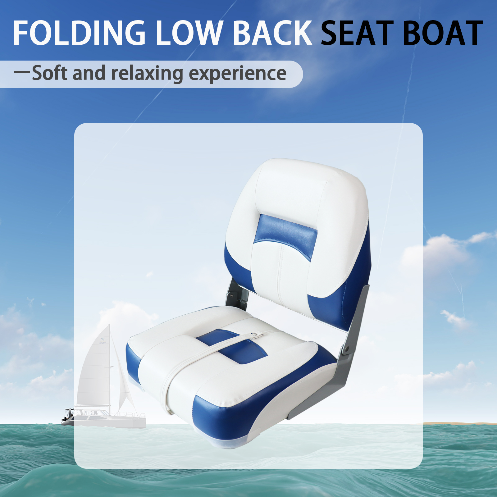 Folding Bass Boat Seats Classi - Fishing Boat Seat recensie en prijs