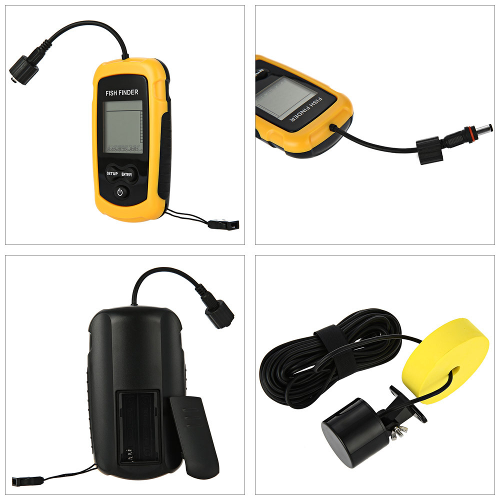 Alarm 100M Portable Sonar Fish - Fishing Boat Depth Finder recensie en prijs