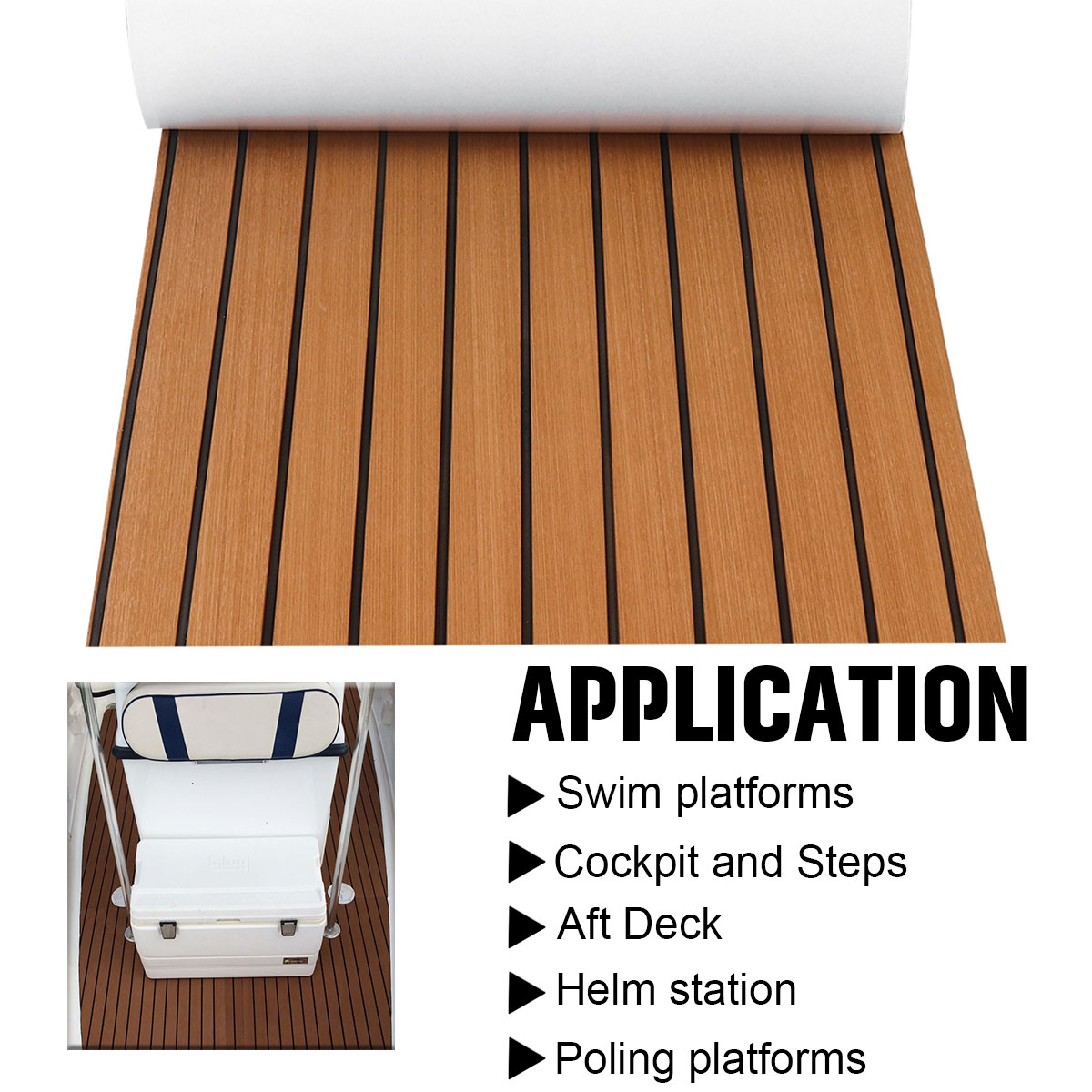 2400X600x6mm Self-Adhesive EVA - Fishing Boat Paddle recensie en prijs