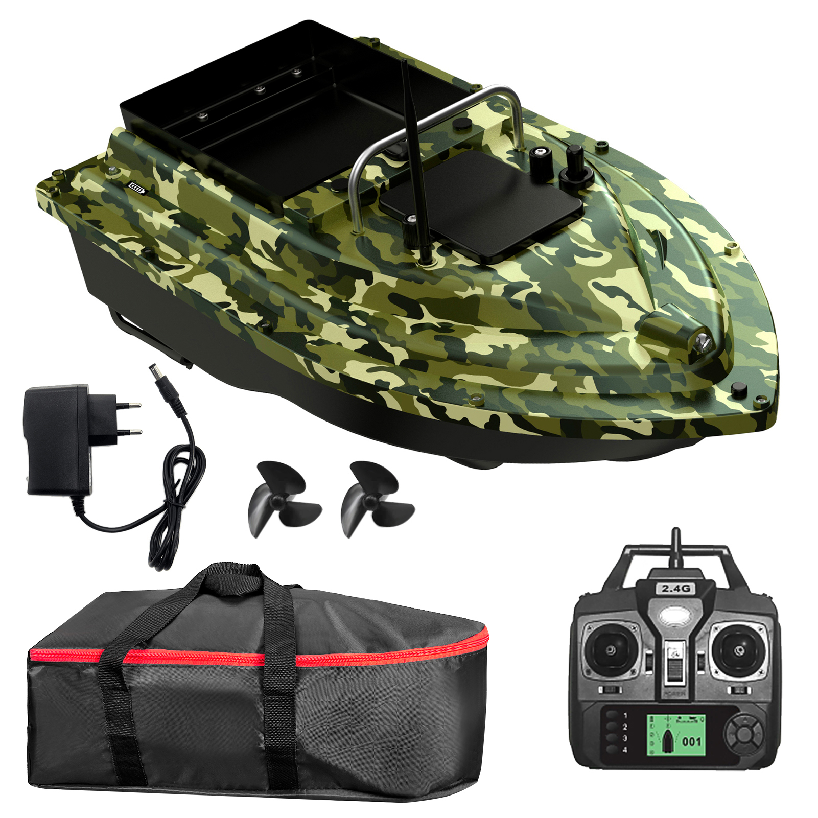 D16E GPS Fishing Bait Boat wit - Fishing Boat Gps recensie en prijs