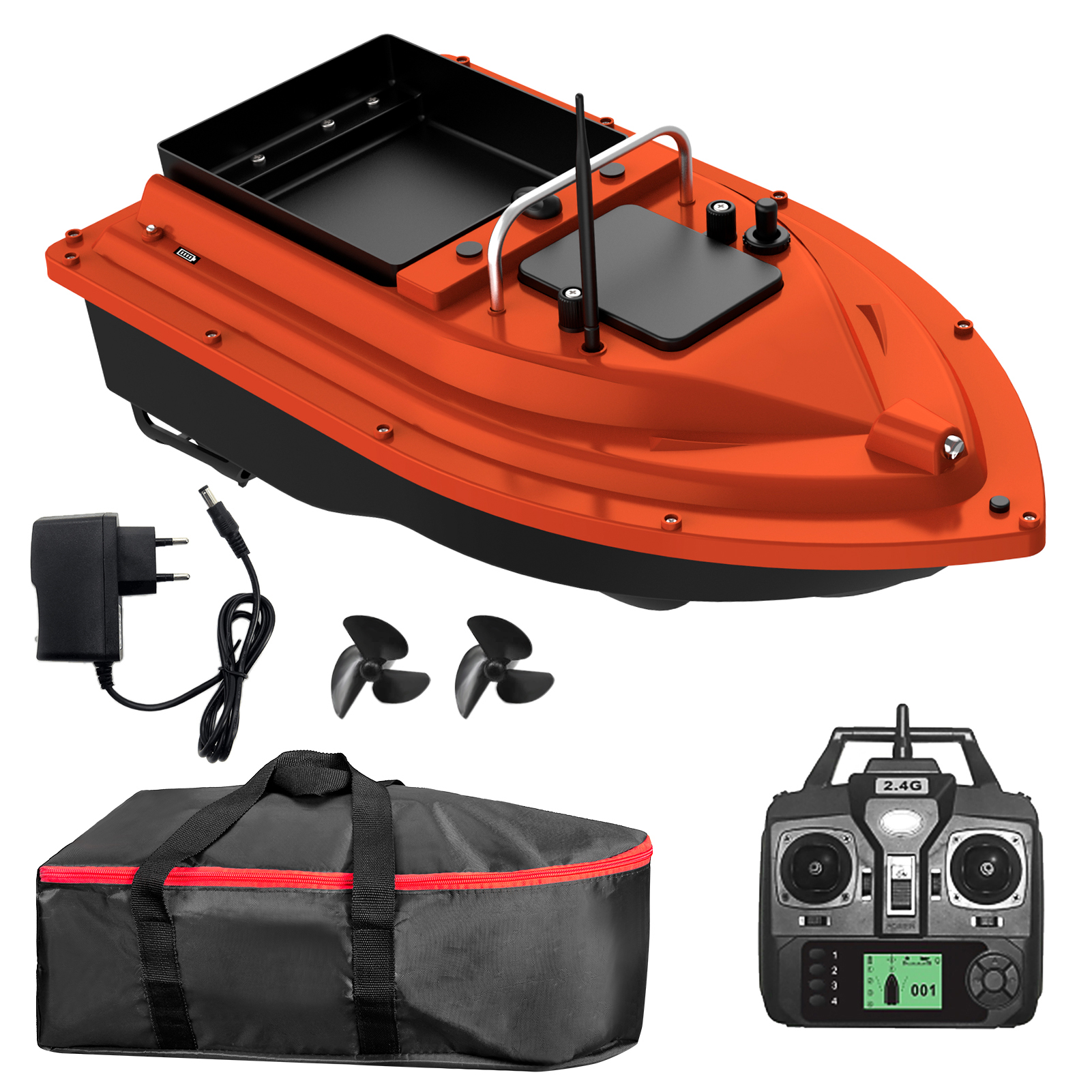 D16E GPS Fishing Bait Boat wit - Fishing Boat Gps recensie en prijs