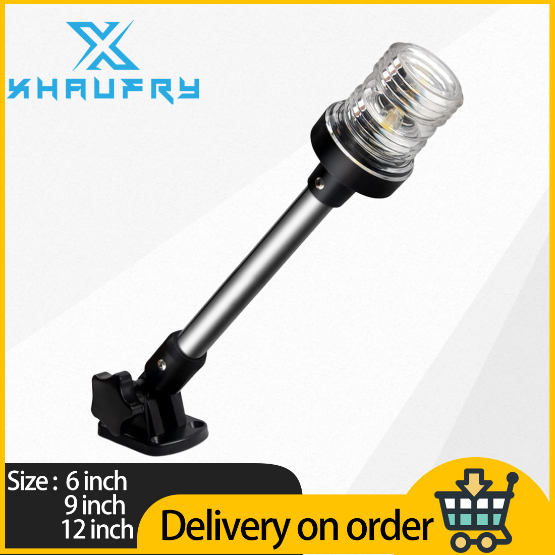 360 Degree White LED Fold Down - Fishing Boat Navigation Light recensie en prijs
