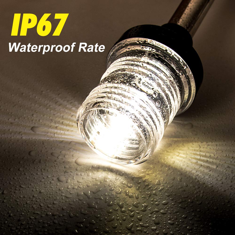 360 Degree White LED Fold Down - Fishing Boat Navigation Light recensie en prijs