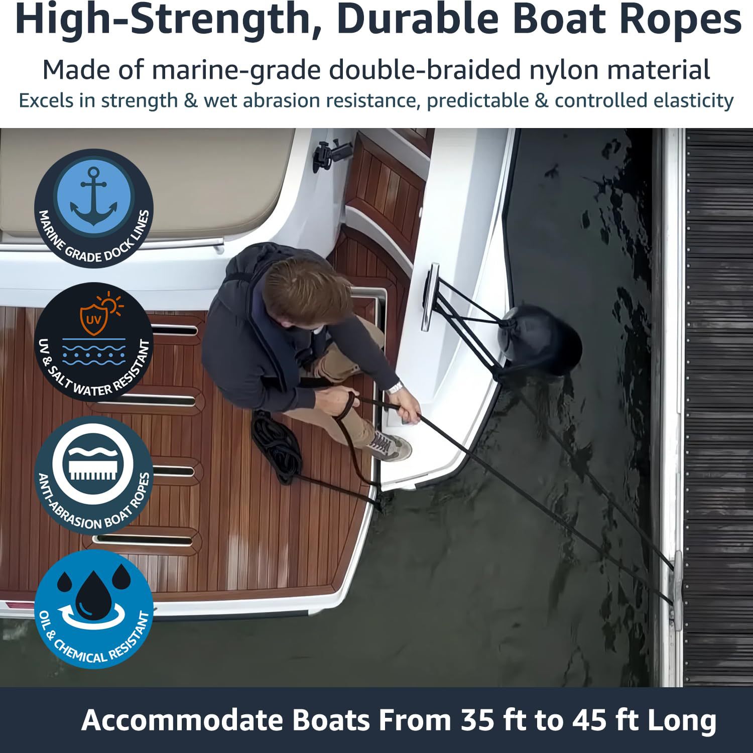 Marine Dock Rope Nylon Docking - Fishing Boat Paddle recensie en prijs