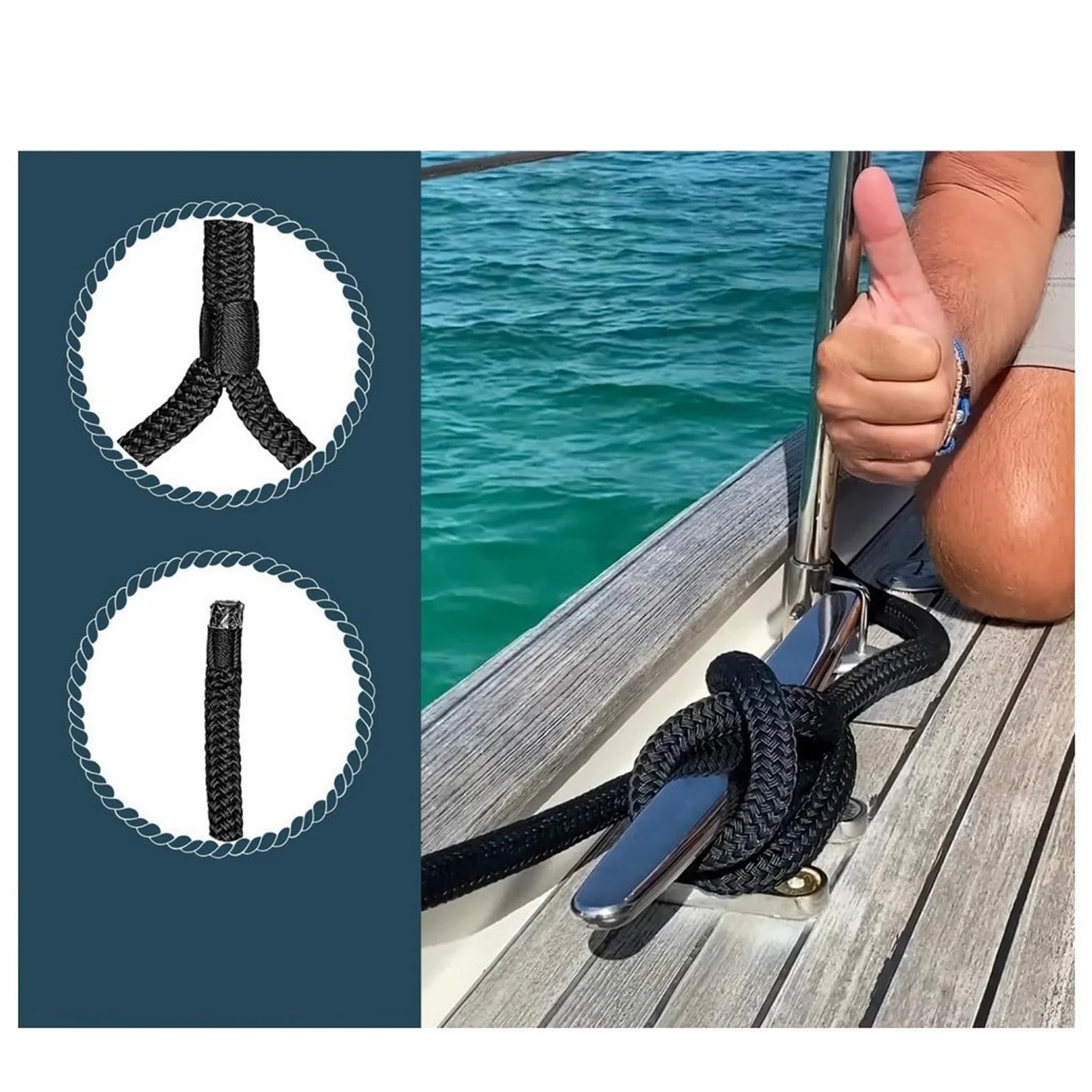 Marine Dock Rope Nylon Docking - Fishing Boat Paddle recensie en prijs