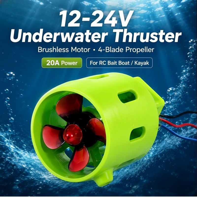 12-24V 20A Brushless Underwate - Fishing Boat Oar recensie en prijs