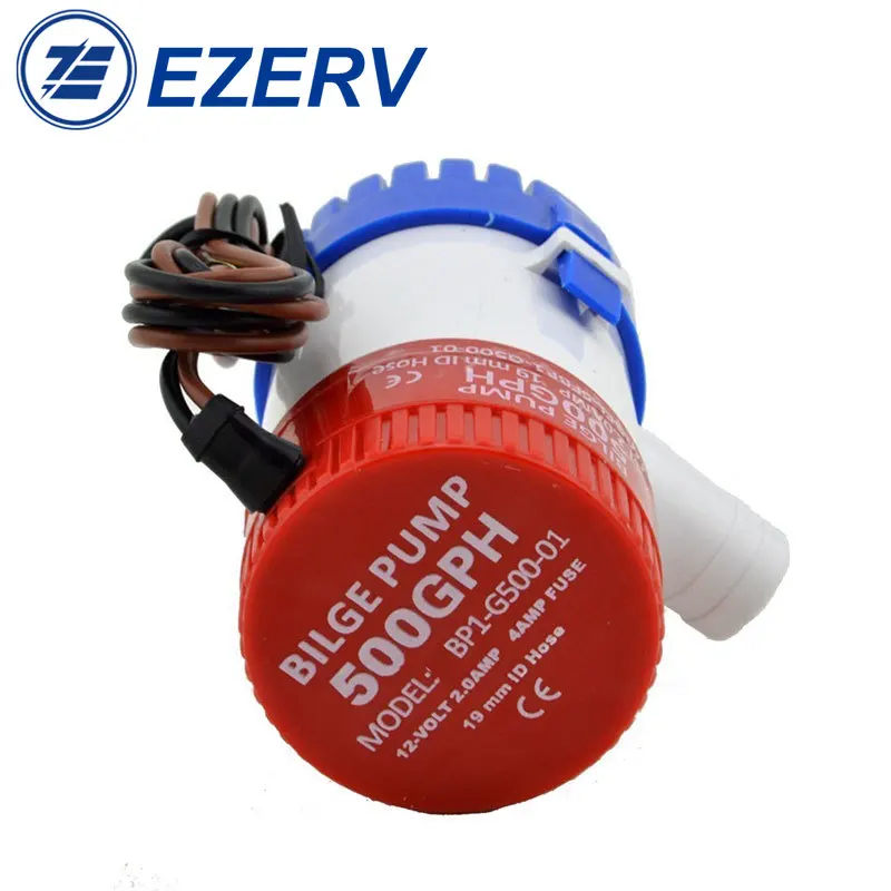 1pc 12V/24V 1100 GPH 750 GPH B - Fishing Boat Bilge Pump recensie en prijs