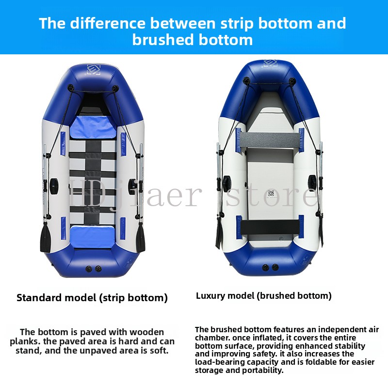 Inflatable Boat with Hard Bott - Fishing Boat Inflatable recensie en prijs