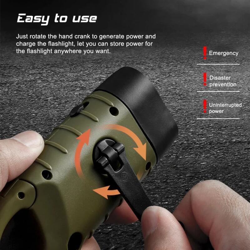 Hand Crank Solar Powered Recha - Fishing Boat Navigation Light recensie en prijs